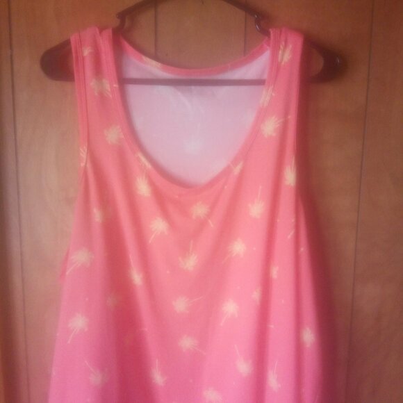 Joyspun Plus Size Women's Palm Tree Tank Top Size 3X - Picture 3 of 4